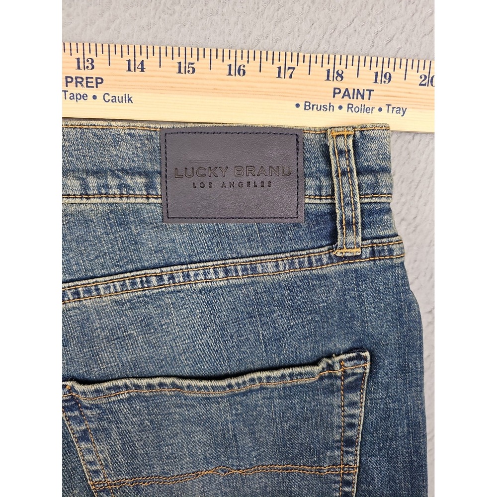 NEW Lucky Brand 410 Athletic Slim Pants Men's 38x30 Blue Stretch Casual NWT - Picture 6 of 7